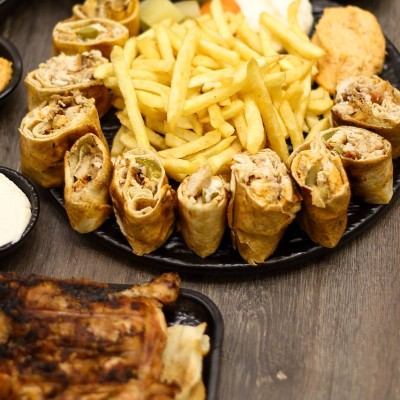 وجبة دجاج كبيرة